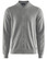 Brockton Cotton Fullzip Cardigan, Lt.Grey