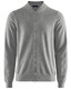 Brockton Cotton Fullzip Cardigan, Lt.Grey
