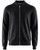 Brockton Cotton Fullzip Cardigan, Black