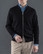 Brockton Cotton Fullzip Cardigan, Black