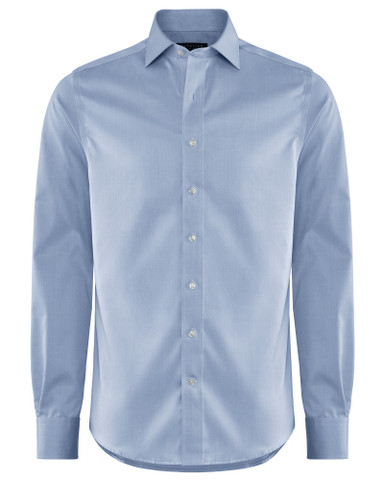 Plainton Non-iron Shirt, Light Blue