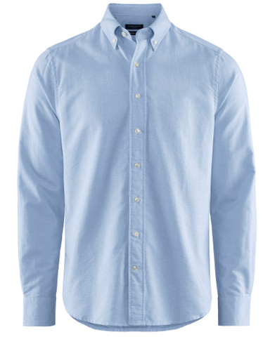 Porto Oxford Shirt, Light Blue