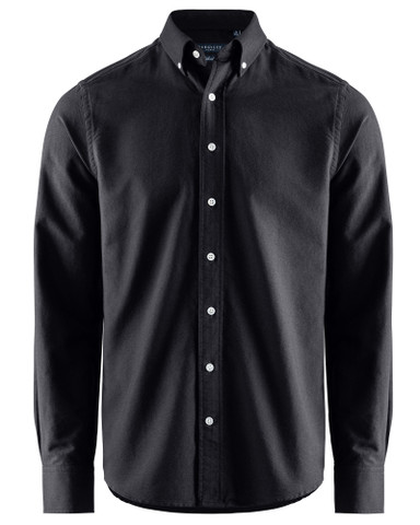 Porto Oxford Shirt, Black