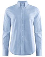 W's Porto Oxford Tailored Shirt, Lt.Blue