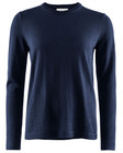 W's Wilton Merino Crew -villaneule, Navy