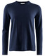 W's Wilton Merino Crew -villaneule, Navy