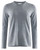 W's Wilton Merino Crew -villaneule, Lt.Grey