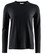 W's Wilton Merino Crew -villaneule, Black