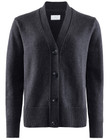W's Brockton Cardigan -neuletakki, Dk.Grey