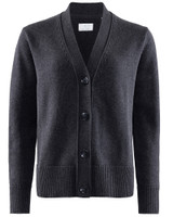 W's Brockton Cardigan -neuletakki, Dk.Grey