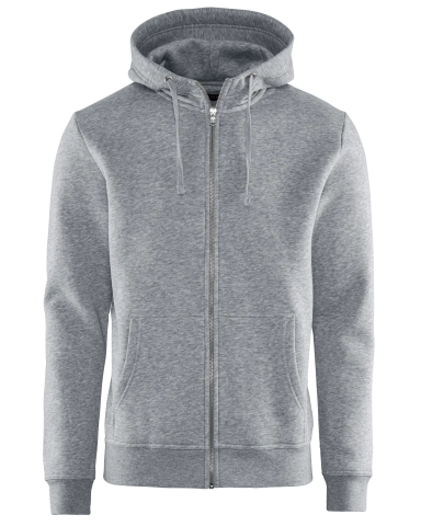 Alfie Zip Hood, Grey