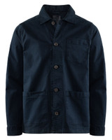 Logan Stretch Overshirt, Navy