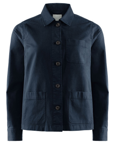 W's Logan Stretch Overshirt, Navy