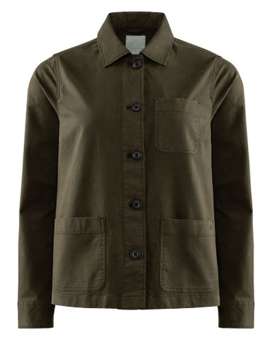 W's Logan Stretch Overshirt, Olive