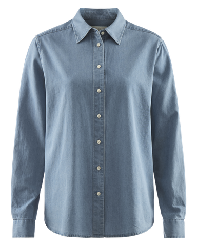 W's Cory Denim Casual Shirt, Light Blue
