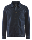 FORNELLO DENIM OVERSHIRT, Dark Denim