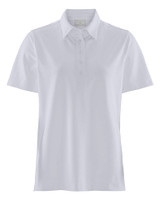 W's Tech Buttoned Polo, White