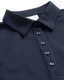 W's Tech Buttoned Polo, Navy