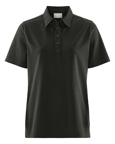 W's Tech Buttoned Polo, Army Green