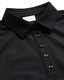 W's Tech Buttoned Polo, Black