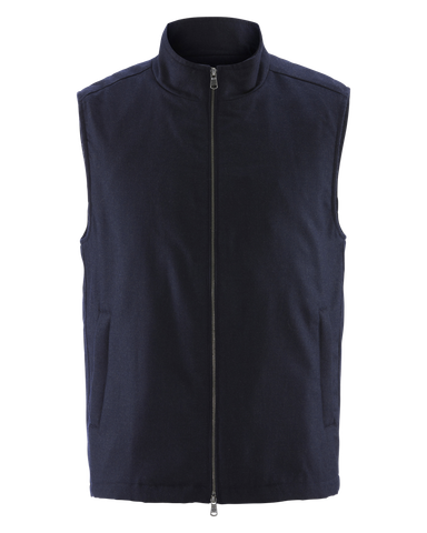 Redding Wool Vest -liivi, Navy Melange