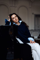 W's Wilton Merino Crew -villaneule, Navy