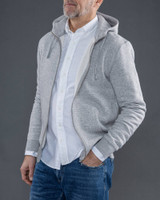 Alfie Zip Hood, Grey