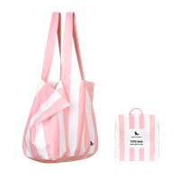 Foldaway Tote Bags - Malibu Pink
