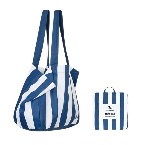 Foldaway Tote Bags - Whitsunday Navy