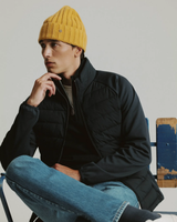 CAVONE WOOL/CASHMERE beanie-villapipo, Mustard Yellow