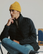 CAVONE WOOL/CASHMERE beanie-villapipo, Mustard Yellow