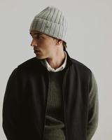 CAVONE WOOL/CASHMERE beanie-villapipo, Lt Grey