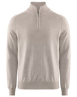Wilton Merino Halfzip neule, Sand