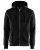 Alfie Zip Hood, Black