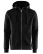 Alfie Zip Hood, Black