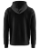 Alfie Zip Hood, Black