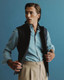 Redding Wool Vest -liivi, Navy Melange