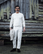 Brockton Crew -puuvillaneule, Offwhite