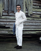 Altino Knitted Overshirt -neuletakki, Sand
