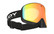 GOGGLES SKERMO, Black Matte - Multilaser Orange