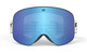 GOGGLES SKERMO, Deep Blue Matte - Multilaser Blue