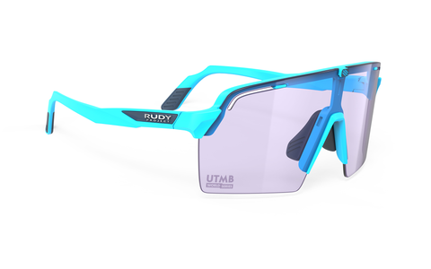 SPINSHIELD PRO, UTMB, Azur Matte - ImpactX Photochromic 2 Laser Purple