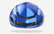 NYTRON, Blue Metal (Shiny)/Black Matte