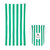 Rantapyyhe Cancun Green - L (160 x 90cm)
