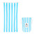 Rantapyyhe Tulum Blue - L (160 x 90cm)