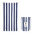 Rantapyyhe Whitsunday Navy - L (160 x 90cm)