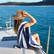 Rantapyyhe Whitsunday Navy - XL (200 x 90cm)