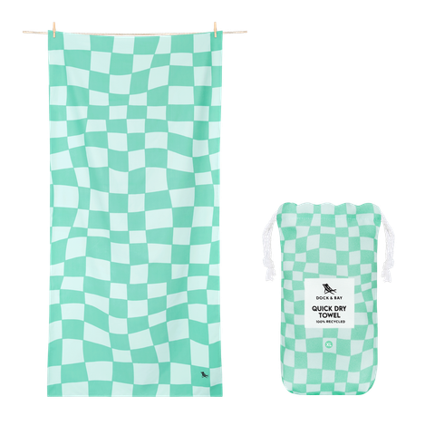 Rantapyyhe - Check Mate - XL (200 x 90cm)