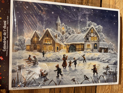 Joulukalenteri luistelijoita