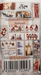 Pakettikorttinippu Jouluovi